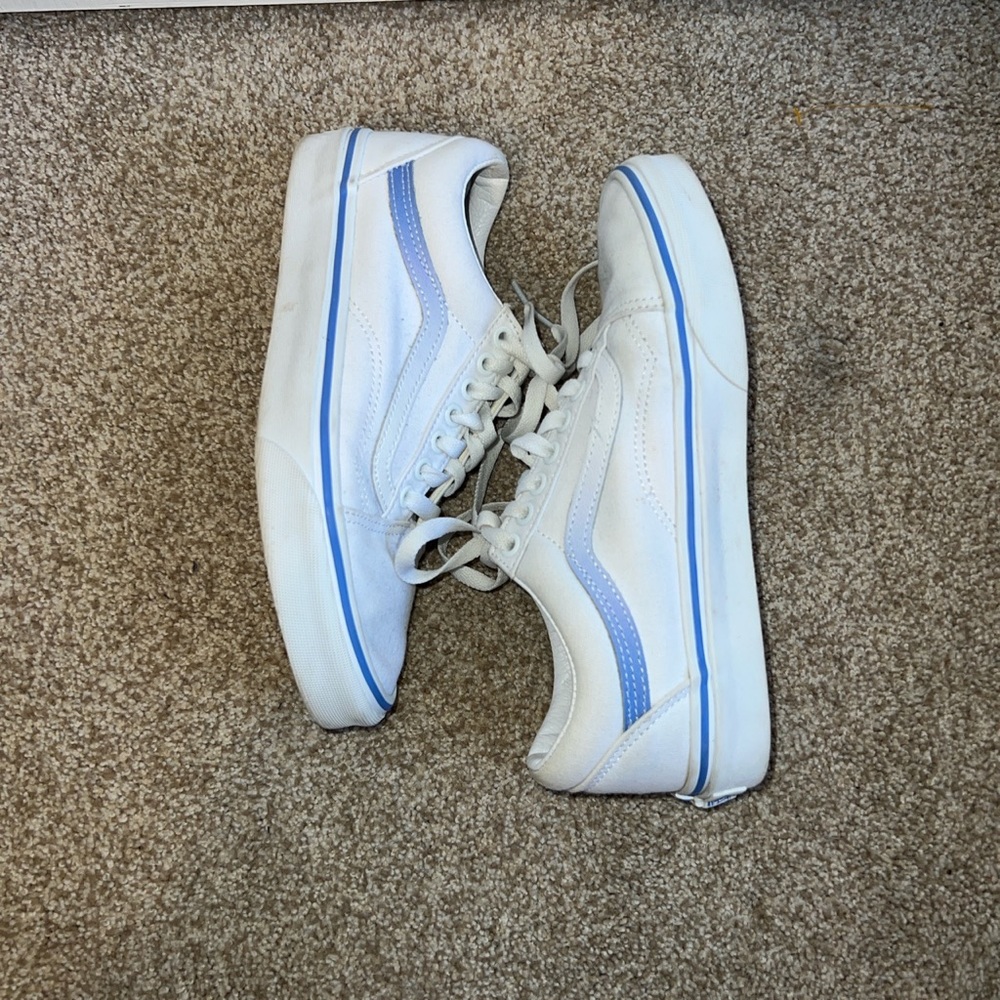 VANS white and purple